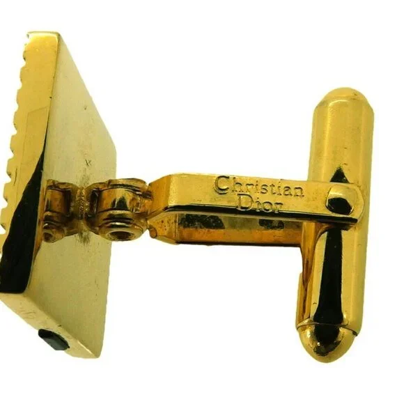 Dior cuff logo Gold hardware Authentic Used - Picture 10 of 10